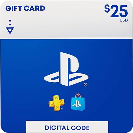 $25 PlayStation Store Gift Card [Digital Code]