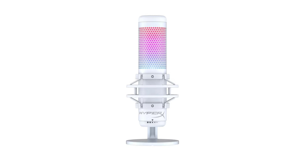 HyperX Quadcast S White RGB USB Condenser Microphone