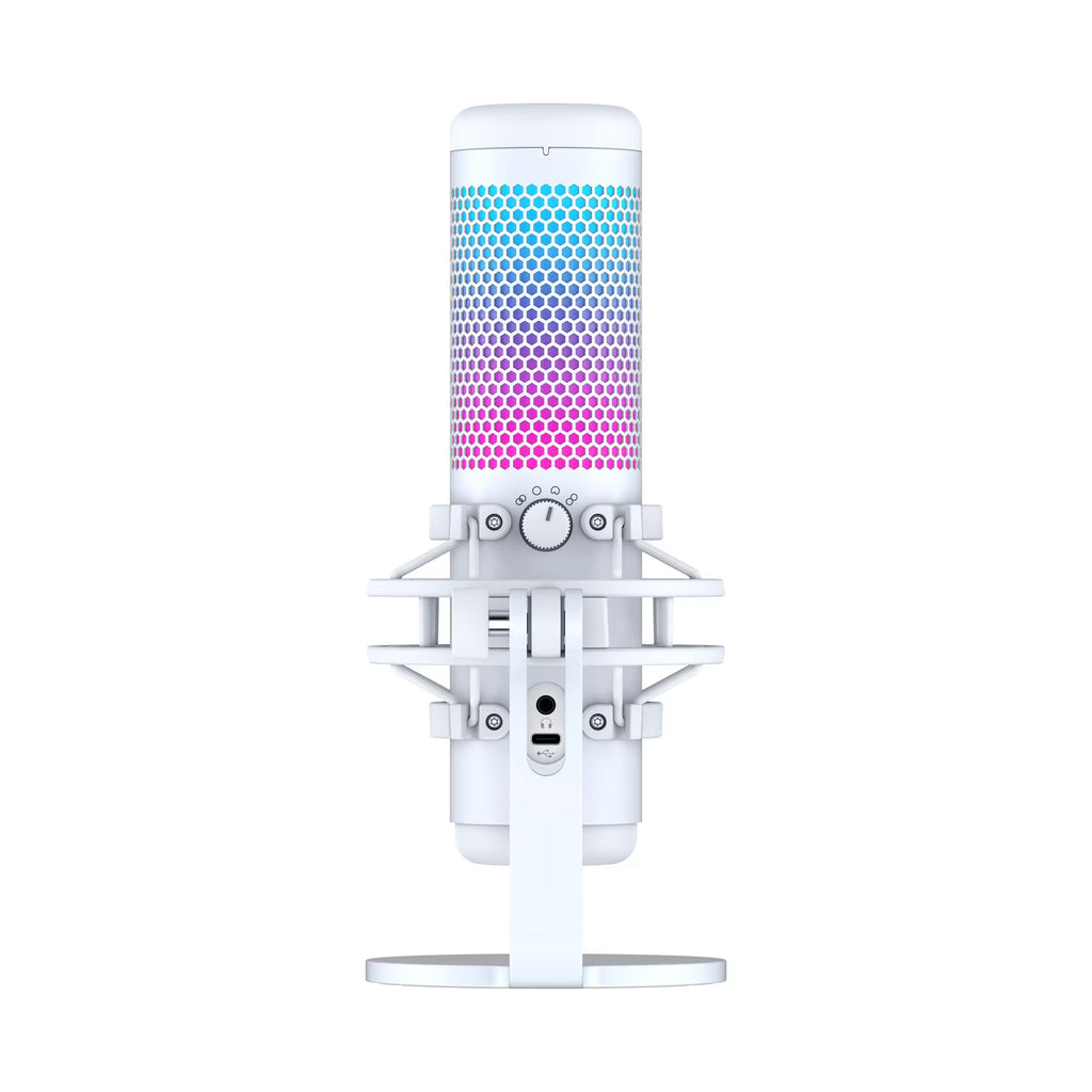 HyperX Quadcast S White RGB USB Condenser Microphone